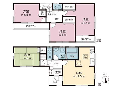 中古戸建 川口市上青木西３丁目 JR京浜東北線西川口駅 3,599万円