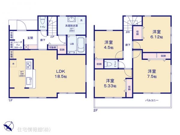 新築戸建 東京都八王子市寺田町761 京王高尾線めじろ台駅 3,780万円