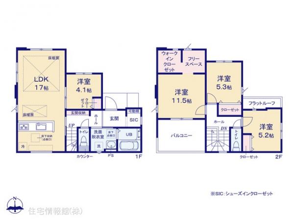 新築戸建 神奈川県藤沢市羽鳥２丁目 JR東海道本線(東京〜熱海)辻堂駅 6,499万円