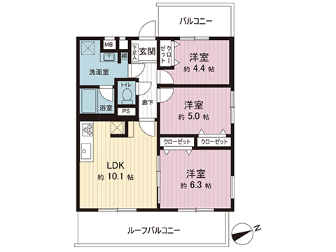 中古マンション 府中市寿町１丁目 京王線府中駅 3,780万円
