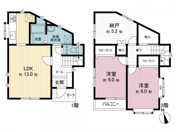中古戸建 海老名市社家３丁目 JR相模線社家駅 2,999万円