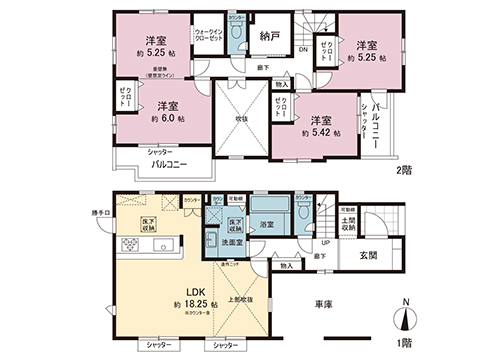 新築戸建 宇都宮市花房３丁目 東武宇都宮線東武宇都宮駅 2,798万円
