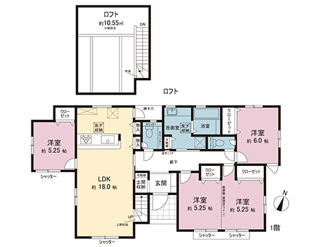 新築戸建 宇都宮市花房３丁目 東武宇都宮線南宇都宮駅 4,598万円