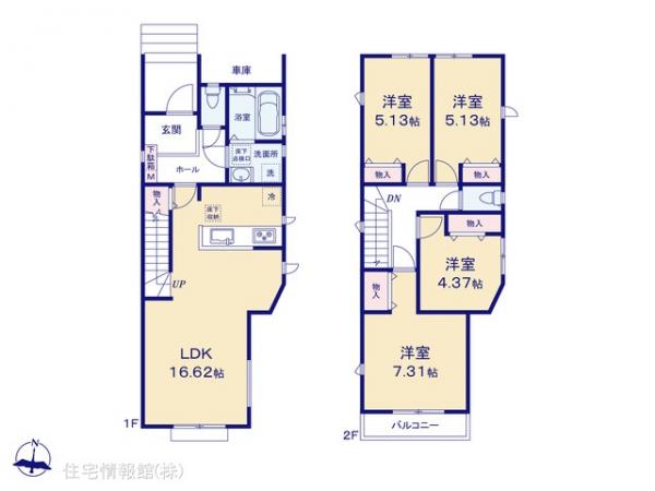 新築戸建 埼玉県富士見市鶴瀬東２丁目17 東武東上線鶴瀬駅 4,390万円