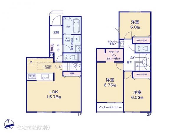 新築戸建 埼玉県さいたま市西区三橋５丁目1071-1 JR川越線西大宮駅 2,999万円