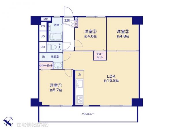 中古マンション 千葉県市川市新浜１丁目21-16 東西線行徳駅 1,899万円
