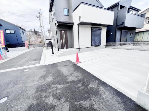 八王子川口町第46 前面道路含む現地写真