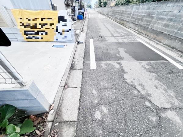 八王子川口町第46 前面道路含む現地写真