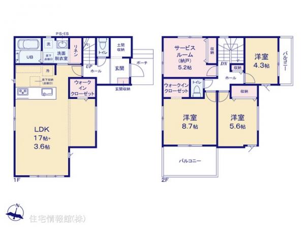 新築戸建 千葉県千葉市中央区寒川町３丁目206 JR内房線本千葉駅 4,399万円