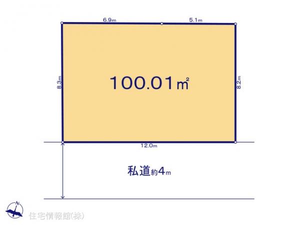 土地 埼玉県さいたま市桜区栄和４丁目929-11 JR埼京線南与野駅 3,050万円