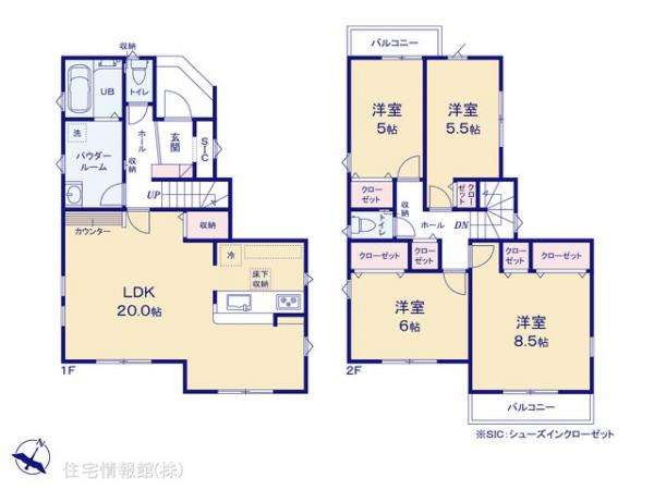 新築戸建 神奈川県相模原市南区相南２丁目5218-22 小田急線小田急相模原駅 5,699万円