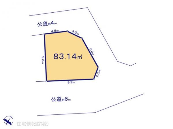 土地 千葉県松戸市五香西４丁目6-14 京成松戸線五香駅 1,788万円