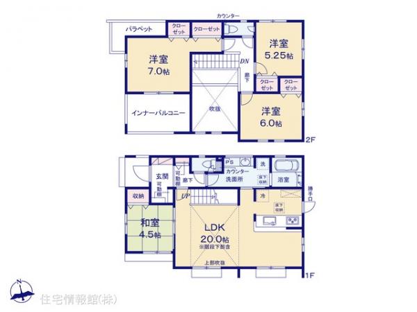 新築戸建 神奈川県横浜市金沢区釜利谷西５丁目2270-46 京急本線金沢文庫駅 6,480万円