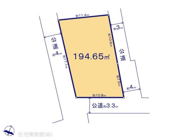 土地 神奈川県茅ヶ崎市中海岸３丁目8-58 JR東海道本線(東京〜熱海)茅ヶ崎駅 6,780万円