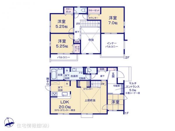 新築戸建 神奈川県横浜市金沢区釜利谷西５丁目11-3 京急本線金沢文庫駅 6,680万円
