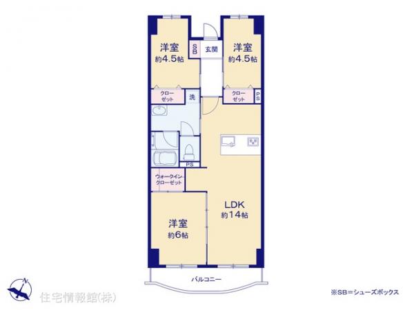 中古マンション 東京都足立区千住関屋町17-15 JR常磐線（上野〜取手）北千住駅 3,999万円