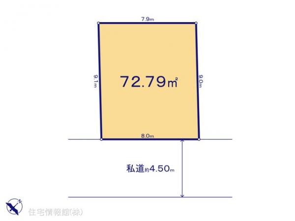 土地 千葉県柏市西原１丁目11-15 東武野田線江戸川台駅 1,320万円