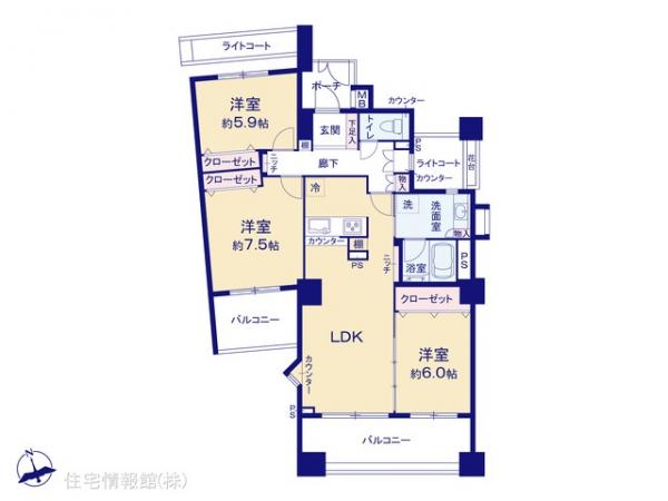 中古マンション 神奈川県横浜市緑区青砥町254-1 横浜市営地下鉄グリーンライン中山駅 4,499万円