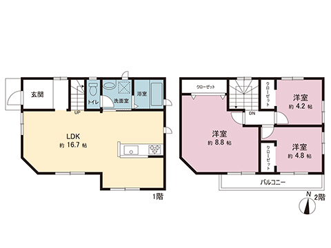 中古戸建 小田原市久野 小田急線足柄駅 2,130万円