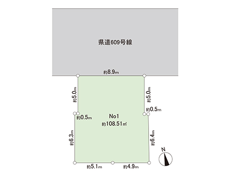 土地 平塚市高根１丁目 JR東海道本線(東京〜熱海)大磯駅 1,480万円