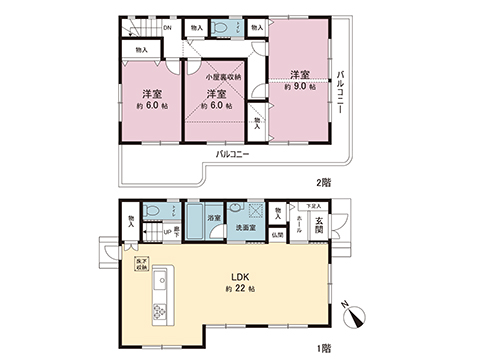 中古戸建 伊勢原市沼目５丁目 小田急線伊勢原駅 2,500万円