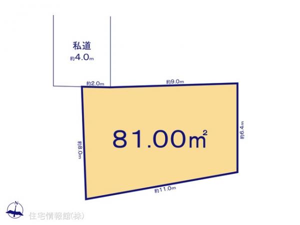 土地 埼玉県さいたま市桜区西堀９丁目17-17 JR埼京線南与野駅 2,180万円