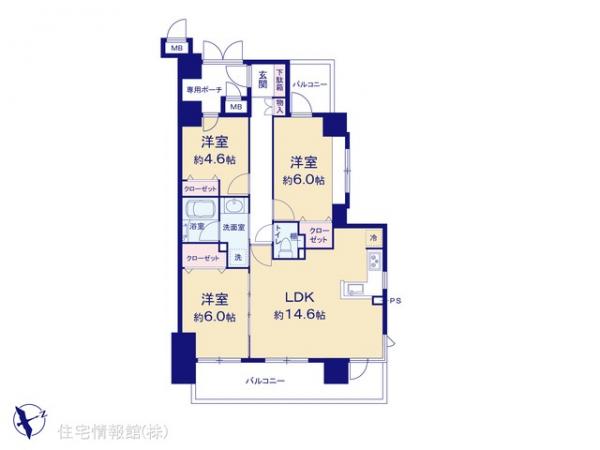 中古マンション 千葉県千葉市中央区市場町2-9 千葉都市モノレール県庁前駅 3,880万円