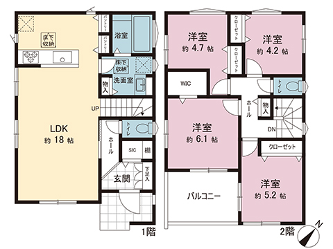 新築戸建 横須賀市舟倉２丁目 京急久里浜線京急久里浜駅 3,880万円