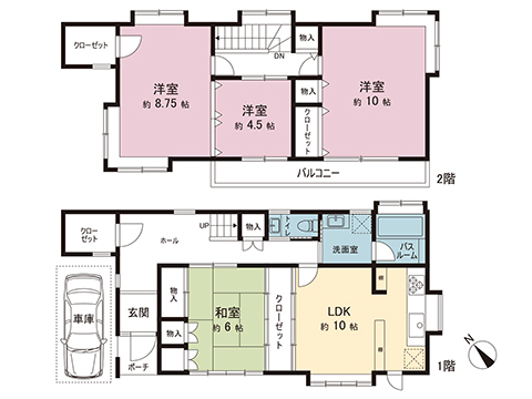 中古戸建 春日部市一ノ割１丁目 東武伊勢崎線一ノ割駅 1,780万円