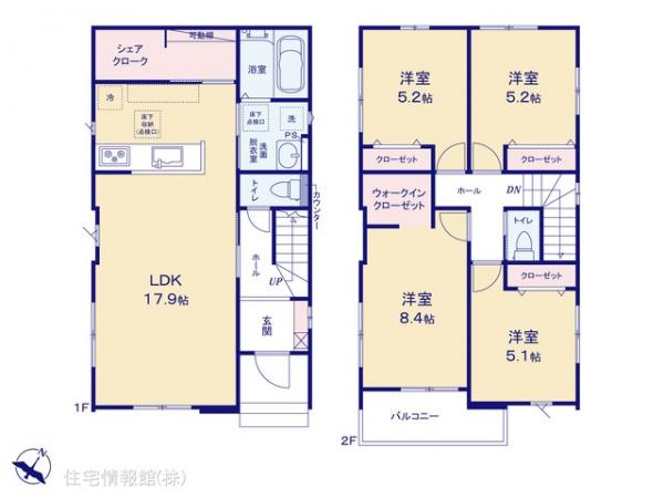 新築戸建 埼玉県ふじみ野市丸山 東武東上線ふじみ野駅 5,849万円