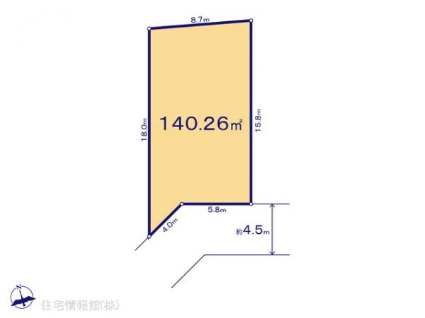 土地 東京都八王子市中野上町３丁目15-1 JR中央線八王子駅 2,690万円
