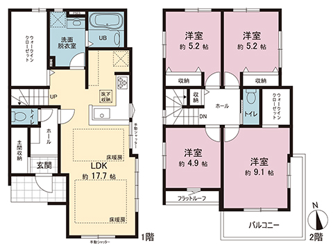 新築戸建 綾瀬市深谷中３丁目 小田急江ノ島線長後駅 3,849万円