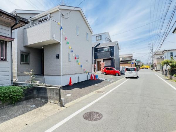 相模原市中央区共和 第6 前面道路含む現地写真
