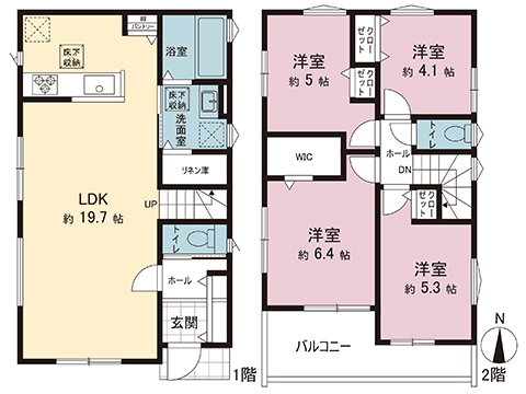 新築戸建 横須賀市野比３丁目 京急久里浜線ＹＲＰ野比駅 3,280万円
