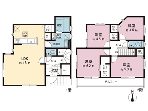 新築戸建 横須賀市野比３丁目 京急久里浜線ＹＲＰ野比駅 3,280万円