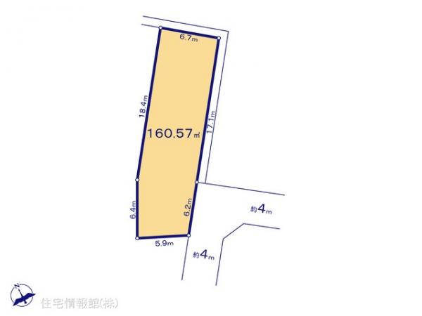 土地 埼玉県南埼玉郡宮代町百間６丁目216-2 東武伊勢崎線東武動物公園駅 1,680万円