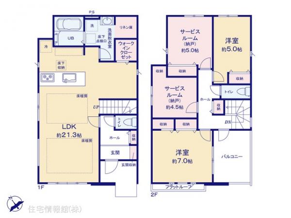新築戸建 千葉県流山市鰭ケ崎1632 つくばエクスプレス南流山駅 5,499万円