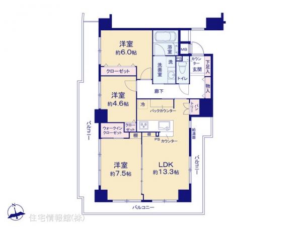 中古マンション 神奈川県相模原市緑区橋本３丁目20-6 JR横浜線橋本駅 4,699万円