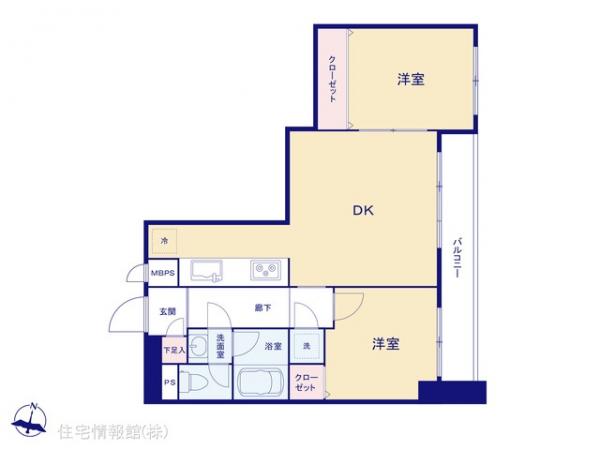 中古マンション 東京都練馬区立野町14-21 西武新宿線武蔵関駅 3,980万円