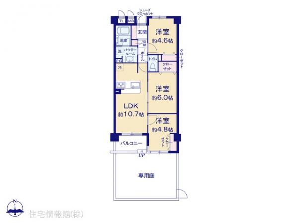 中古マンション 東京都足立区大谷田４丁目17-13 千代田線北綾瀬駅 3,499万円