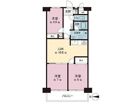 中古マンション 千葉市中央区東千葉２丁目 JR総武本線東千葉駅 1,880万円
