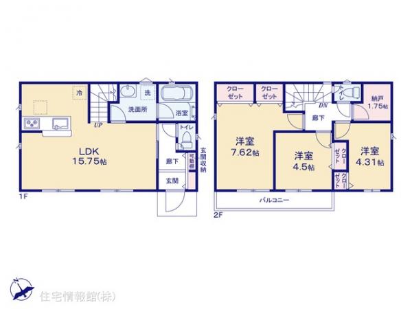 新築戸建 東京都三鷹市大沢５丁目20-22 京王線西調布駅 4,290万円