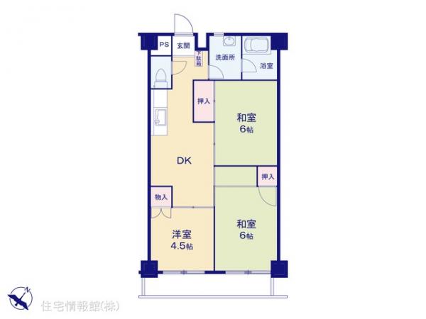 中古マンション 埼玉県川越市南台３丁目12-2 西武新宿線南大塚駅 1,699万円