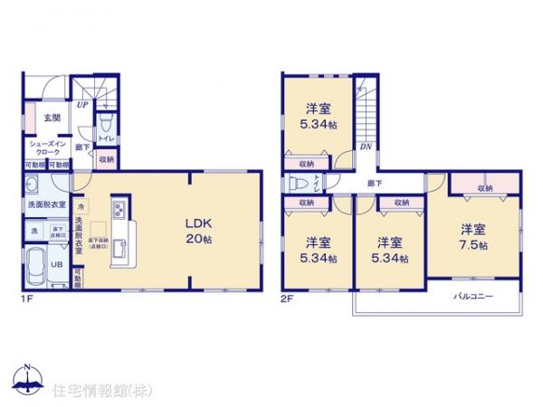 新築戸建 神奈川県横浜市金沢区高舟台２丁目 京急本線金沢文庫駅 5,280万円