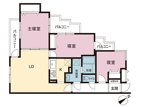 中古マンション 町田市玉川学園５丁目 小田急線玉川学園前駅 2,980万円