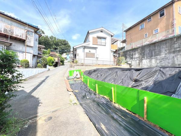 町田市図師町 土地 前面道路含む現地写真