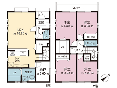 中古戸建 川崎市麻生区片平４丁目 小田急線柿生駅 4,699万円