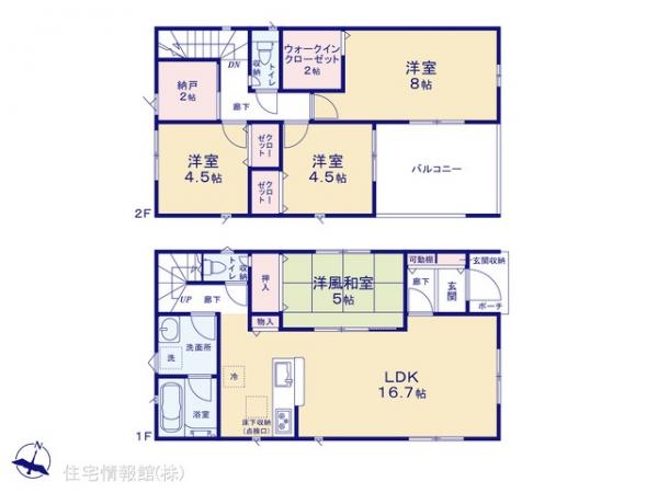新築戸建 埼玉県上尾市大字大谷本郷446 JR高崎線上尾駅 2,780万円