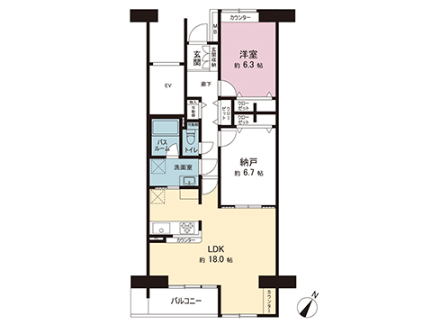 中古マンション 横浜市都筑区南山田１丁目 横浜市営地下鉄グリーンライン北山田駅 4,490万円