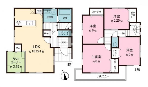 新築戸建 武蔵村山市伊奈平５丁目 西武拝島線西武立川駅 3,990万円